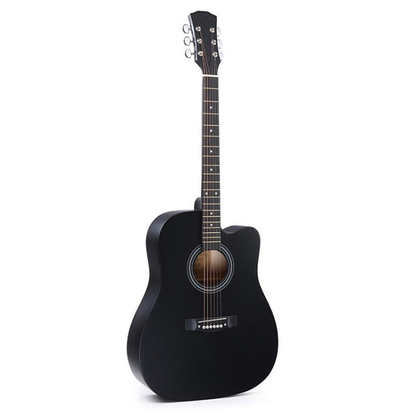 Folk Acoustic Guitar Beginner Training And Teaching Stringed Instruments, 41 Inch (Black), 41 Inch (Log Color), 41 Inch (Blue), 41 Inch (Sunset Yellow), 38 Inch (Black), 38 Inch (Log color), 38 Inch (Blue), 38 Inch (Sunset Color), 38 Inch (Brown)