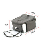 Waterproof Oxford Cloth USB Heated Lunch Box Insulation Bag, USB Heated Lunch Box