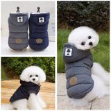 Winter Padded Coat Super Warm and Soft Cotton Jacket for Pet Dog, S, M, L, XL, XXL