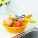 Storage Type Peeling Knife With Storage Box Planer Peeling Knife Household Fruit Multifunctional Peeler, 4 PCS