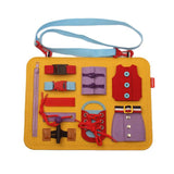 GL03 Early Education Toys Children Teaching Aids Dressing Learning Board, GL03 Dressing Learning Board