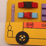 GL03 Early Education Toys Children Teaching Aids Dressing Learning Board, GL03 Dressing Learning Board