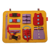 GL03 Early Education Toys Children Teaching Aids Dressing Learning Board, GL03 Dressing Learning Board