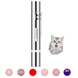 USB In-Line Flashlight Laser Pattern Funny Cat Stick Funny Cat Toy Pet Supplies, Funny Cat Stick