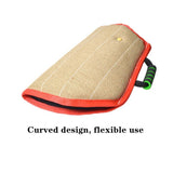 Red Twill Jute Training Dog Bite Sleeve Open Sleeve Protector Pet Products, Red Twill Jute