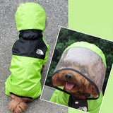 Seasons Universal Raincoat For Dogs Four-Legged Clothing Transparent PU Waterproof Clothing, XS, S, M, L, XL, XXL, XXXL, XXXXL