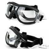 Pet Goggles Dog Transparent Glasses Waterproof Windproof Snowproof Dog Glasses, Transparent Glasses