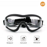 Pet Goggles Dog Transparent Glasses Waterproof Windproof Snowproof Dog Glasses, Transparent Glasses