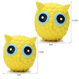 Wear-Resistant Bite Pet Toy Latex Sounding Dog Toy, Small Owl, Large Owl, Small Hedgehog, Large Hedgehog, Large Pig