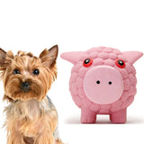 Wear-Resistant Bite Pet Toy Latex Sounding Dog Toy, Small Owl, Large Owl, Small Hedgehog, Large Hedgehog, Large Pig