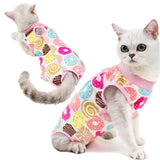 Female Cat Breathable And Anti-Licking Sterilization Clothing, S, M, L, XL