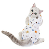 Female Cat Breathable And Anti-Licking Sterilization Clothing, S, M, L, XL