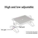 Two Levels of Height Adjustable Ergonomic Office Footstool Footrest For Pregnant Women, Footstool