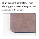 Fiber Mobile Phone Laptop Tablet Cleaning Rag Screen Degreasing Wipes, Degreasing Wipes