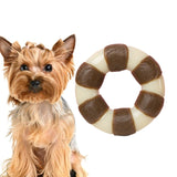 Pet Bite Resistant Toy Nylon Cowhide Molar Teeth Eating Play Bone Dog Toy, Small (Steak), Large (Steak), Small  (Chicken Wings), Large (Chicken Wings), Small  (Chicken Leg), Large  (Chicken Leg), Small (Ring), Large  (Ring), Small (UFO), Large (UFO)