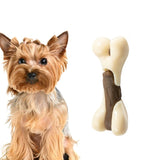 Pet Bite Resistant Toy Nylon Cowhide Molar Teeth Eating Play Bone Dog Toy, Small (Steak), Large (Steak), Small  (Chicken Wings), Large (Chicken Wings), Small  (Chicken Leg), Large  (Chicken Leg), Small (Ring), Large  (Ring), Small (UFO), Large (UFO)