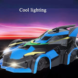 MX-08 1:24 Remote Controlling Wall Climbing Stunt Car Charging Children Drift Toy Car, Black, Red, Blue, Yellow