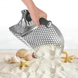 Stainless Steel Gold Panning Sand Shovel, Sand Shovel