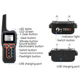 PaiPaitek PD529-2 Remote Training Dog Device Pet Training Supplies Anti-Barking Training Equipment, PD529-2