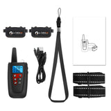 PaiPaitek PD526V-2 1 In 2 100-Speed Sound Vibration Remote Control Training Dog Device Anti-Barking Device Electronic Remote Control Collar, PD526V-2