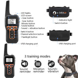 PaiPaitek PD529V-1 Training Dog Anti-Barking Device Vibration Collar 1000M Remote Control Distance Pet Training Supplies, PD529V-1