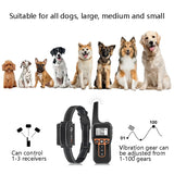 PaiPaitek PD529V-1 Training Dog Anti-Barking Device Vibration Collar 1000M Remote Control Distance Pet Training Supplies, PD529V-1