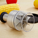 Stainless Steel Vegetable Cutter Kitchen Gadgets Onion Press Garlic Press