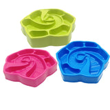 Pet Conch-Shaped Slow Food Bowl Choking-Proof Food Box For Dogs & Cats Random Colour Delivery, Choking-Proof Food Box