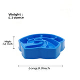 Pet Conch-Shaped Slow Food Bowl Choking-Proof Food Box For Dogs & Cats Random Colour Delivery, Choking-Proof Food Box