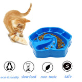 Pet Conch-Shaped Slow Food Bowl Choking-Proof Food Box For Dogs & Cats Random Colour Delivery, Choking-Proof Food Box