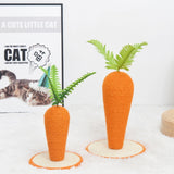 Sisal Cat Climbing Frame Toy Simulation Radish Pet Supplies, 26x26x29cm, 30x30x43cm