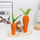 Sisal Cat Climbing Frame Toy Simulation Radish Pet Supplies, 26x26x29cm, 30x30x43cm