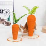 Sisal Cat Climbing Frame Toy Simulation Radish Pet Supplies, 26x26x29cm, 30x30x43cm