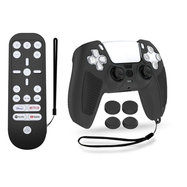 V1-1 Game Console & Remote Control Rocker Cap Silicone Protective Cover For PS5