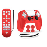 V1-1 Game Console & Remote Control Rocker Cap Silicone Protective Cover For PS5