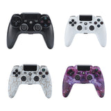 ZR486 Wireless Game Controller For PS4, White, Black, Burst, Purple Starry Sky