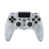 ZR486 Wireless Game Controller For PS4, White, Black, Burst, Purple Starry Sky