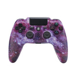 ZR486 Wireless Game Controller For PS4, White, Black, Burst, Purple Starry Sky