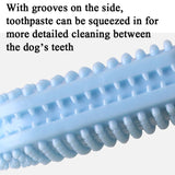 TPR Dog Toy Molar Stick Bite-Resistant Cleaning Teeth Dog Chewing Interactive Anti-Boring Toy, Blue, Pink, Green