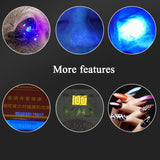 Woods Lamp Cat Moss Detection Lamp Cat Urine Blackhead 365UV Black Mirror Ultraviolet Fluorescent Agent Money Detector Lamp, Moss Detection Lamp