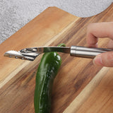 Stainless Steel Pepper Core Remover Tomato Core Remover, Tomato Core Remover