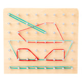 Monsthetic Nail Board Space Imagination Graphic Cognition Kindergarten Early Education Puzzle Toys, Monsthetic Nail Board