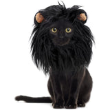 Pet Dog Cat Imitation Lion Headgear Headdress Wig Hat, S, M, L