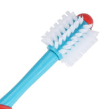 Pet Double-Head Toothbrush Pet Oral Cleaning Products, Double-Head Toothbrush