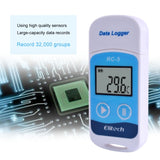 TTE35065 Digital USB Temperature Data Logger for Warehouse Storage, Refrigerated, Cold Storage and Laboratory, TTE35065