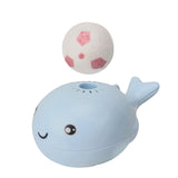 Suspension Ball Electric Fan Toy Children Fun Ocean Whale Suspension Blowing Ball Toy, White, Blue, Pink