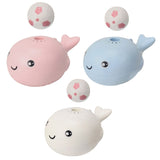 Suspension Ball Electric Fan Toy Children Fun Ocean Whale Suspension Blowing Ball Toy, White, Blue, Pink