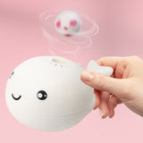 Suspension Ball Electric Fan Toy Children Fun Ocean Whale Suspension Blowing Ball Toy, White, Blue, Pink