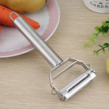 Multifunction Stainless Steel Vegetable Peeler Double Planing Grater, Double Planing Grater