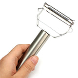 Multifunction Stainless Steel Vegetable Peeler Double Planing Grater, Double Planing Grater